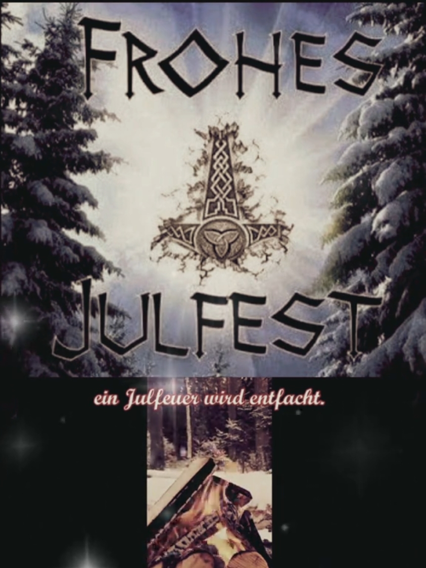 Das Julfest 🌲 (21.12-01.01.2025) #julfest #wintersonnenwende #heiden #keltisch #germanen #vikings