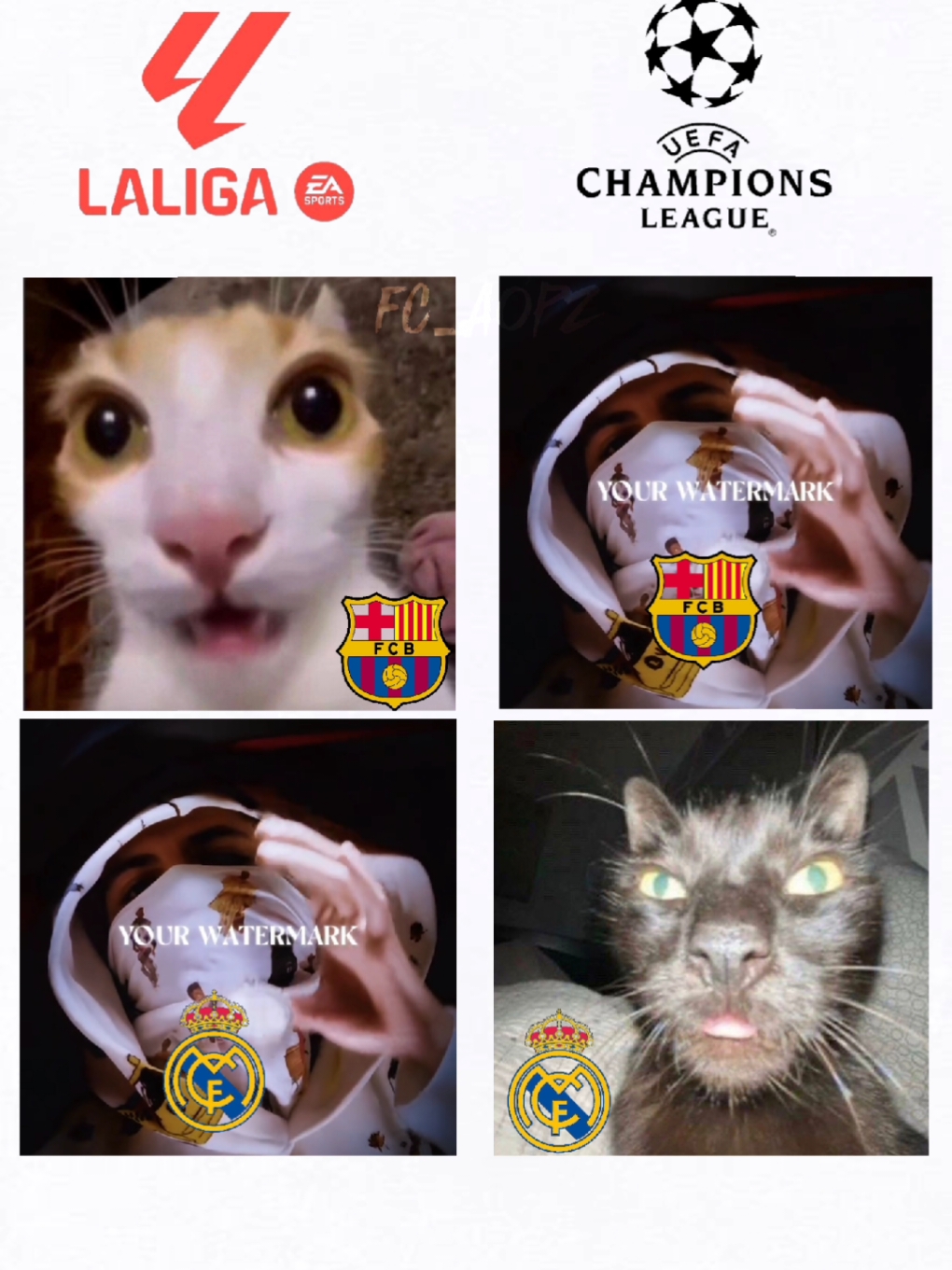 La liga😫 | UCL🥶  Barca🤡 | madrid🤓 #barcelona #barca #realmadrid #madrid #laliga #liga #ucl #cl  #championsleague #fyp #vv  #footballtiktok 