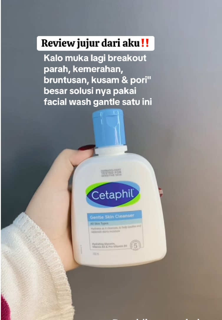 Rekomendasi FW Gantle, Secinta itu sama produk satu ini🥺🤏🏻 #cetaphil #Facial Wash Bruntusan Dan Jeraaat Kecil #facialwash #skincare #jerawat #fw #rekomendasi #sabuncucimuka #bruntusanhilang #fypシ #viral #lewatberanda 