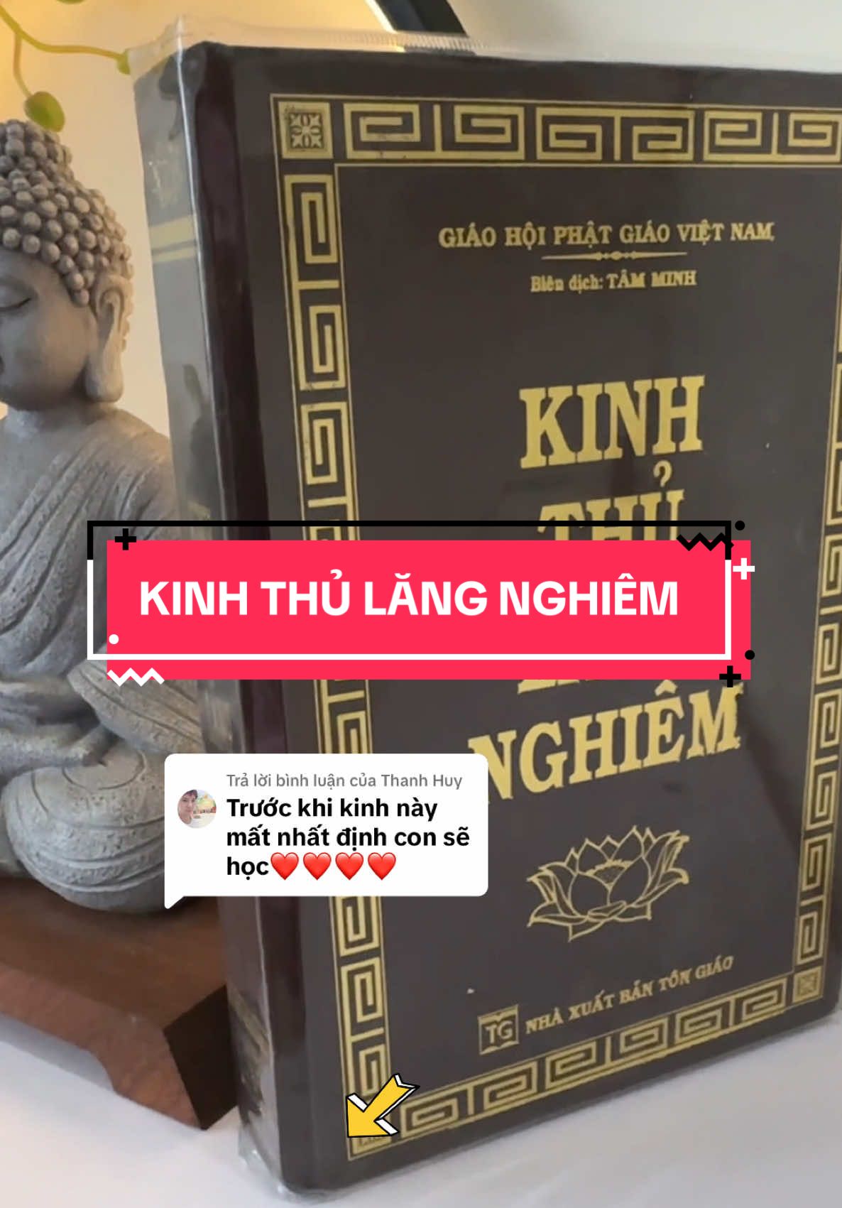 Trả lời @Thanh Huy Kinh Thủ Lăng Nghiêm - Bộ Kinh thuyết về Tâm mà mọi Phật tử nên tìm đọc trước khi nó mất #congdongtinhthuc #kinhthulangnghiem #daophat #kinhlangnghiem #thichphaphoa #thichgiackhang 