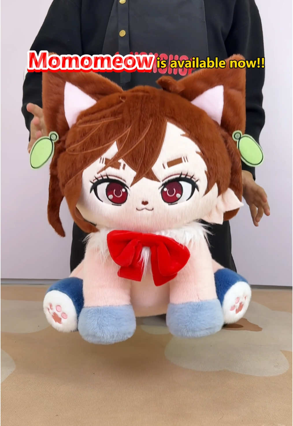 Momomeow is available now! #christmas #momoayase #momodandadan #okarun #okarundandadan #okaruto #kentakakura #dandadan #dandadanmanga #dandadanedit #anime #plushies #plushtoys #fyp 