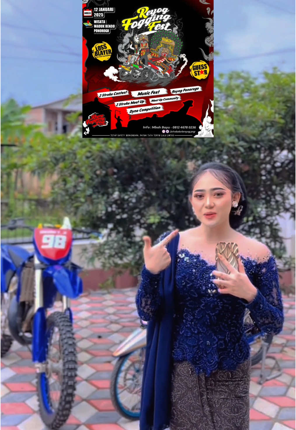 SAMPUN READY CAHH???? Catet tanggal e cahhh😎😎 @Silvy Kumalasari  #twostroke #twostrokelover #twostrokekotareog #reogfogingfest #ponorogo24jam #garagarananda 