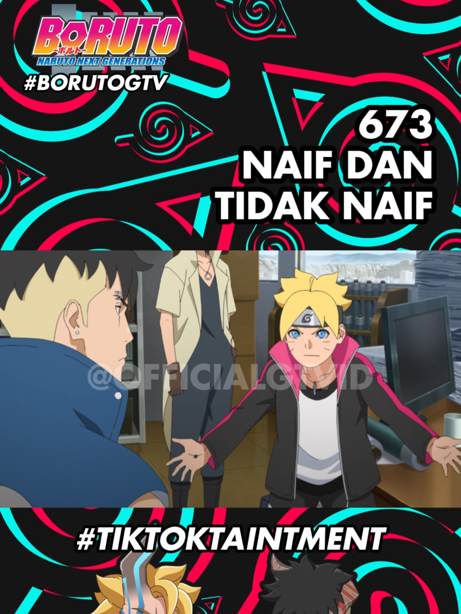 Memang boruto ini naif sekali mirip dengan ayahnya ! #BORUTO #naruto #borutogtv #narutogtv #sarada #mitsuki #kawaki #tiktoktainment #tiktoktaintment