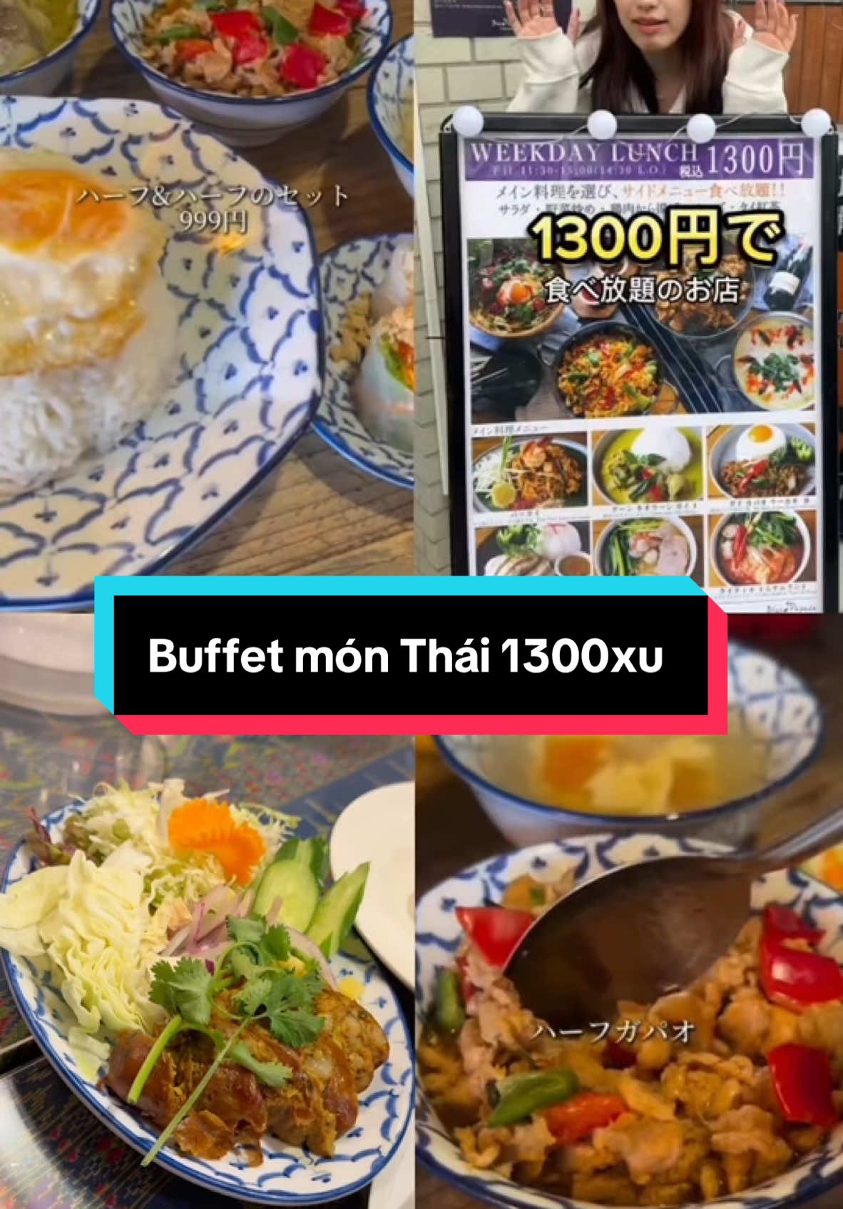 Buffet món Thái ăn thoả thích với 1300xu . Chuyển thóc quốc tế cùng Smiles  #xuhuong2024 #trend #foodreviewjapan #viral  #ngocmypinjapan #myp3bi  #cuocsongnhatban #東京グルメ #lunchbuffet #thaifood #buffet #タイ料理 #食べ放題  #chuyentiensmiles #so1nhatban #77000ATM #tygiacao #phiguithap #chuyentiennhanh