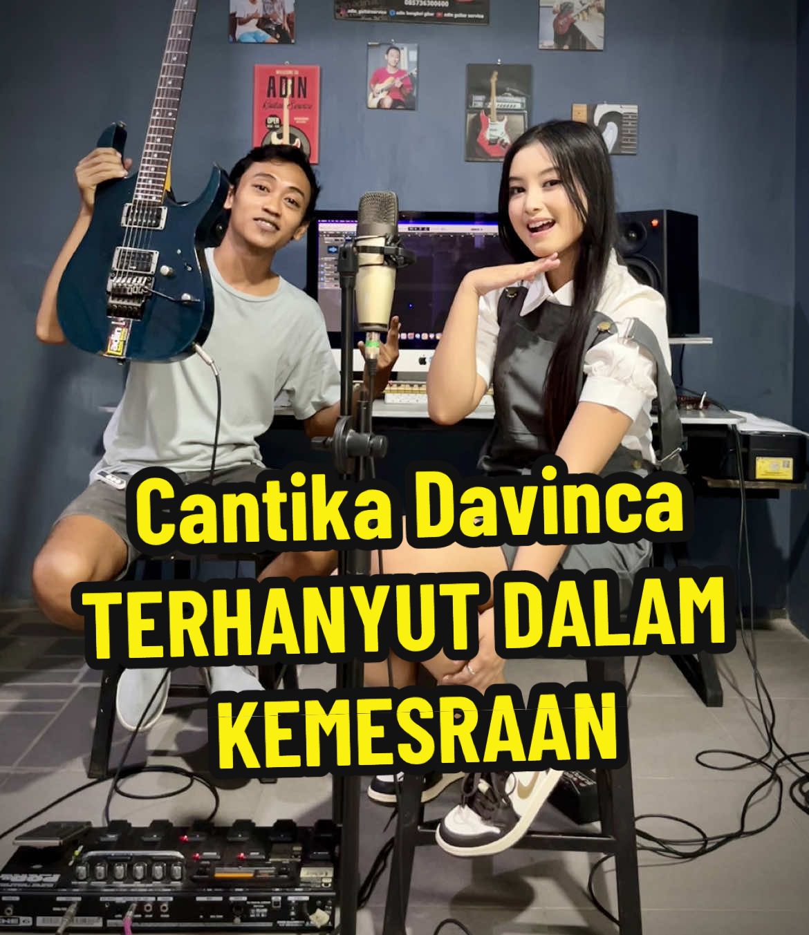 Haruskah aku bertahan, dalam ketidak berdayaan ?? Terhanyut Dalam kemesaraan mu kak @cantika.davinca  Lagu indah dari Ikke Nurjanah #Adinguitarservice #cantikadavinca #ikkenurjanah #terhanyut_dalam_kemesaraan #dangdut #dangdutlawas #dangdutoriginal 