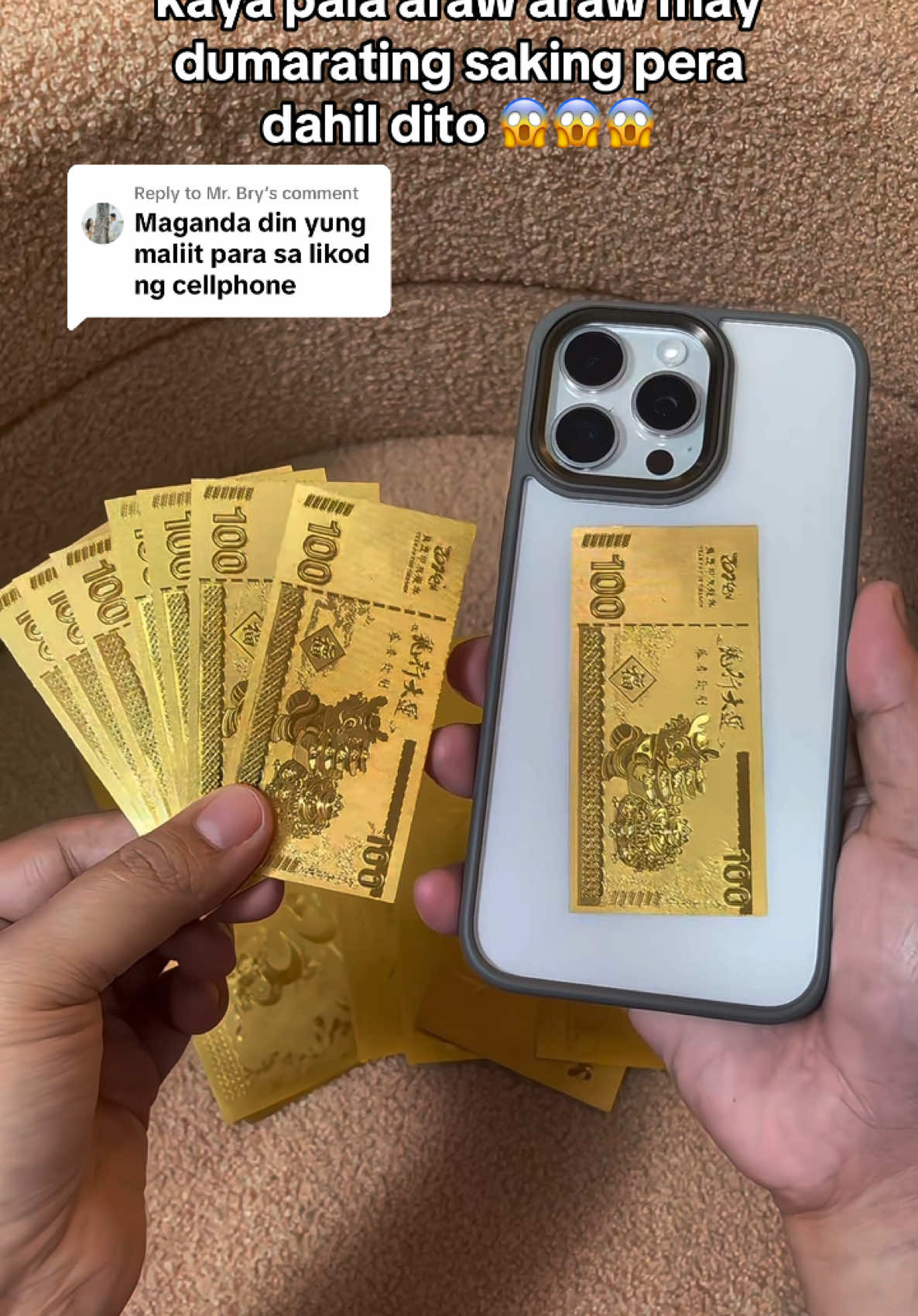 Replying to @Mr. Bry Pampaswerte sa wallet, lakas maka attract ng pera nito ngayong 2025 🐍💸 #goldenmoneyfoil #golddragon #moneycatcherring #pampaswerte #goldenfoil