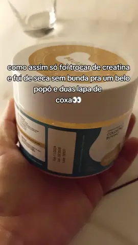 aí eu fico pensando pq não troquei antes 😭😭 #creatina #musculação #desinchar  #treinofeminino #colostrobovino #colostro #magicmuuh 
