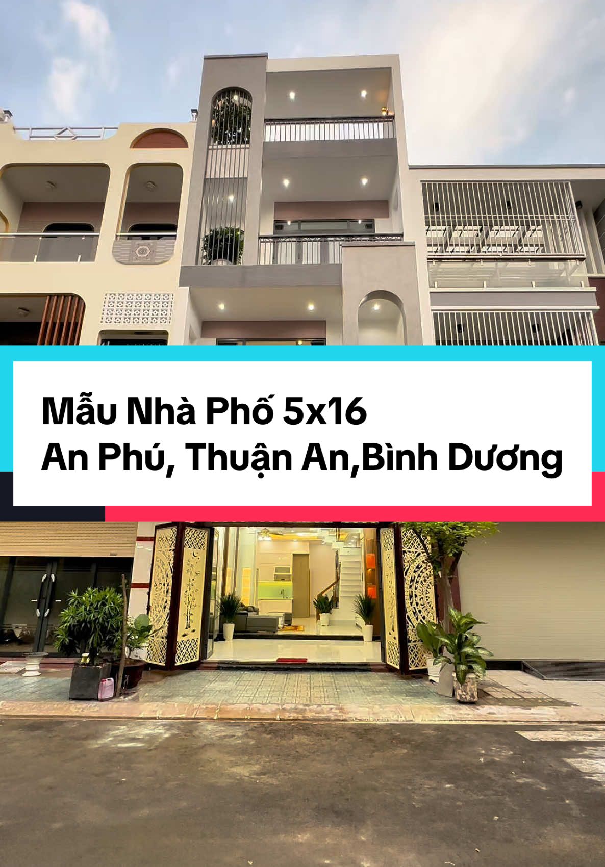 Nhà 1 trệt 2 lầu 80m2 An Phú, Thuận An, Bình Dương #nhadep #nhaphobinhduong #batdongsanbinhduong #nhabinhduong #reviewnhaphobinhduong #binhduong_61 #nhadepbinhduong #reviewbđs 