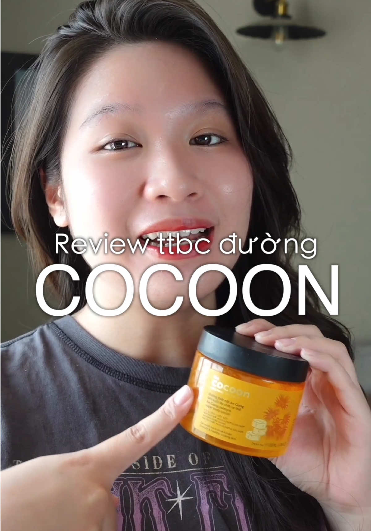 Xài hẳn gần 2 hũ để review cho tín nheee😍💕🫶🏻 #BeautyTok #cocoon #duongthotnot #bodyscrub #fyp 