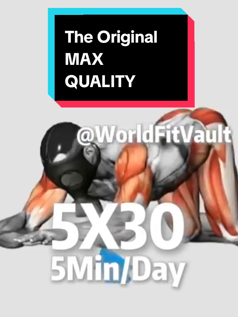 5x30 5Min/Day original video #original #meme #worldfitvault #workout #5x30 #Fitness #blarduksa 