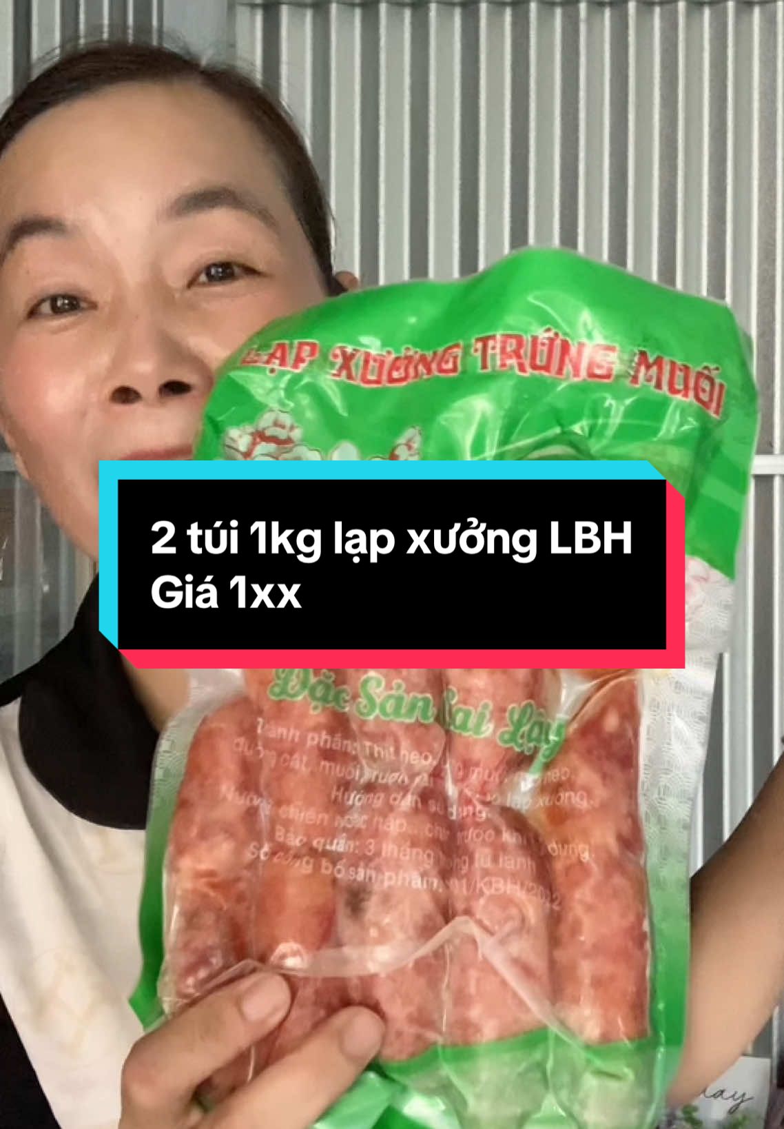 1 kg 2 túi lạp xưởng Khởi Bách Hưng giá 1xx #44chungmymy #lapxuong #lapxuongtuoi #lapxuongkhoibachhung #lapxuongtrungmuoi #lapxuongcailay #lapxuongheo 