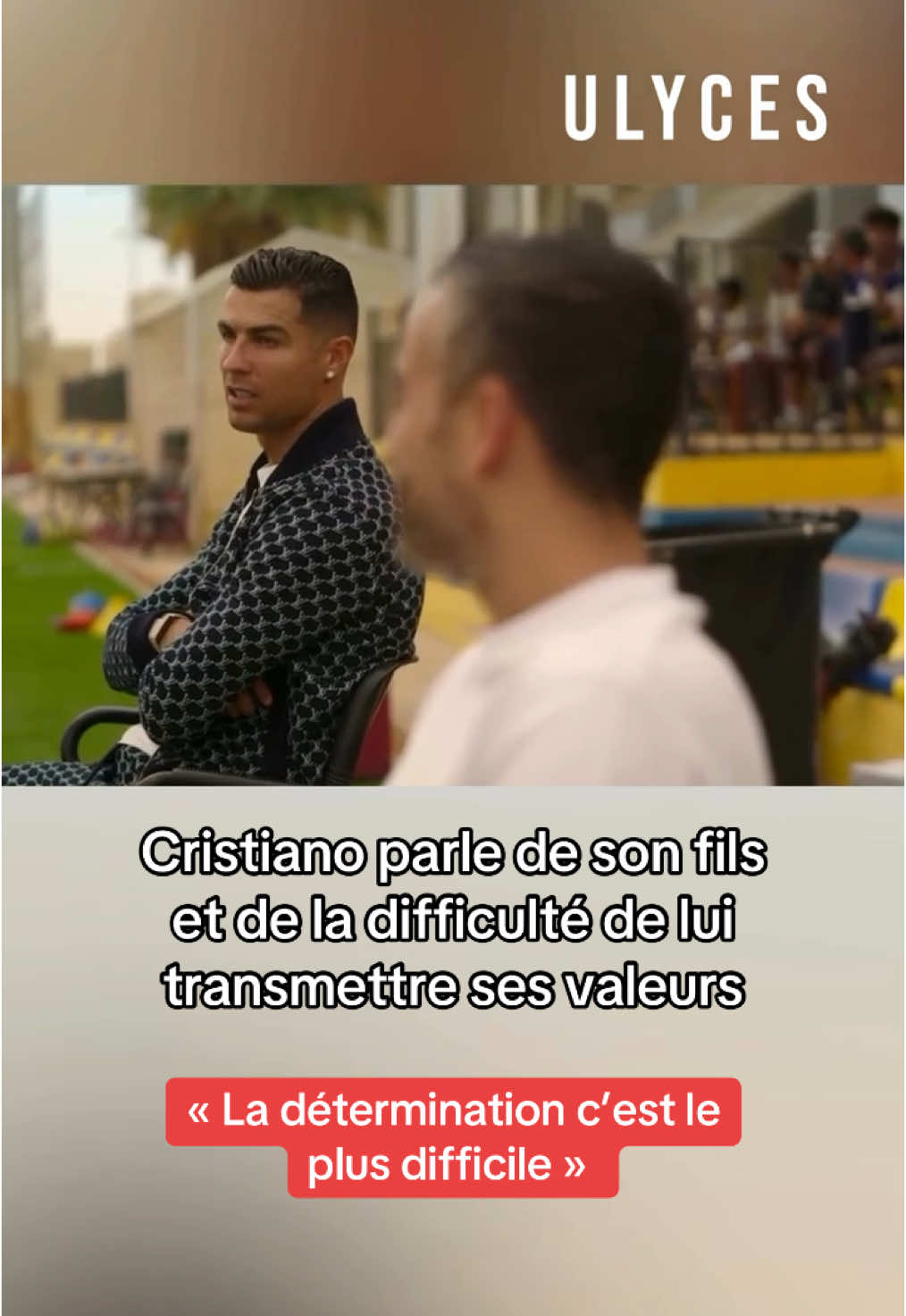 ⚽️ Sur Netflix, Cristiano parle de son fils ainé et de la difficulté de lui transmettre ses valeurs : « La détermination c’est le plus difficile »   Crédit : @netflix #cristiano  