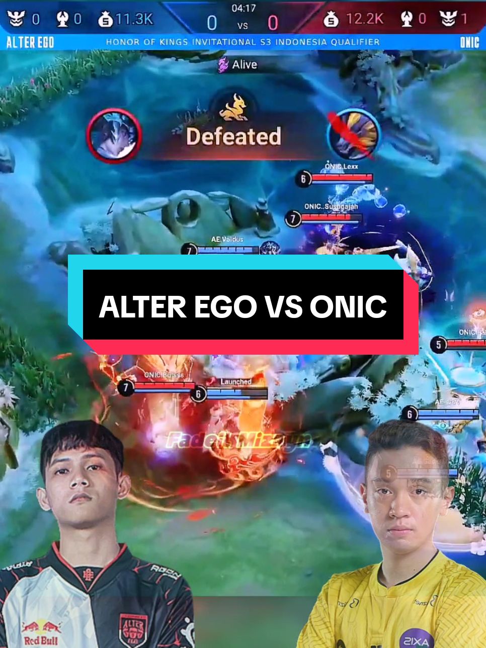 Alter Ego vs Onic Game 3 Honor Of Kings Invitational S3 D3 #HOKSnowCarnival #HOKNewYear #HOKID #HonorofKings #alterego #onic #sonic 