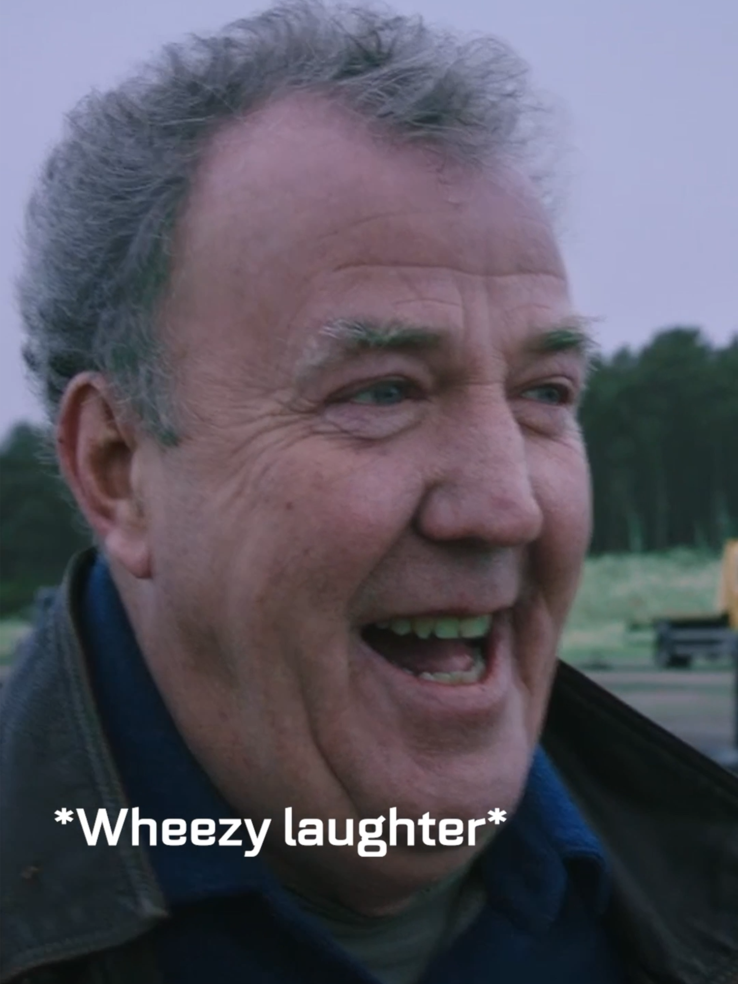 Clarkson’s wheezing laugh is a whole mood 🤣 #thegrandtour #jeremyclarkson