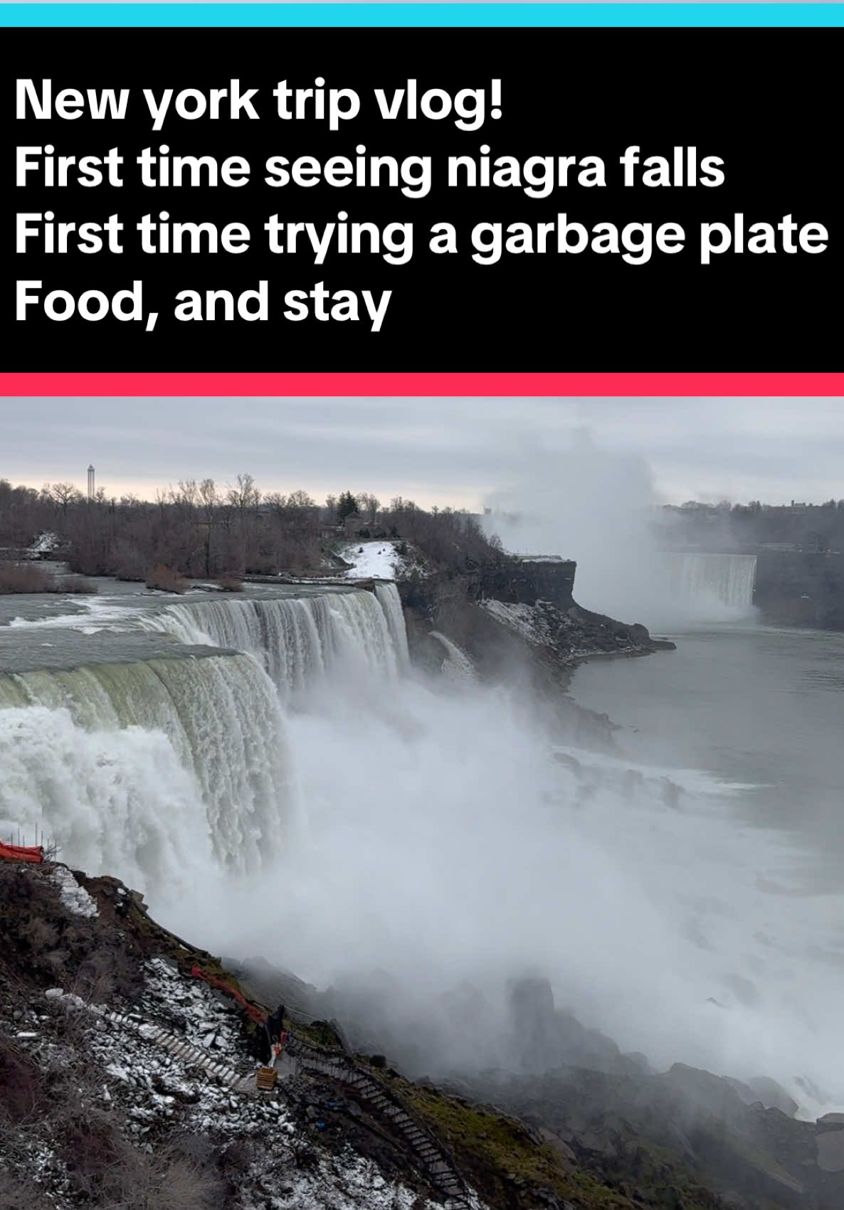 New york trip vlog! We checked out niagra falls for the first time ever! We dod food reviews in Rochester new york! First time every trying a garbage plate! See our air bnb and more! #niagrafalls #rochesterny #newyork #garbageplate #foodies #foodreview #Vlog #traveltiktok 