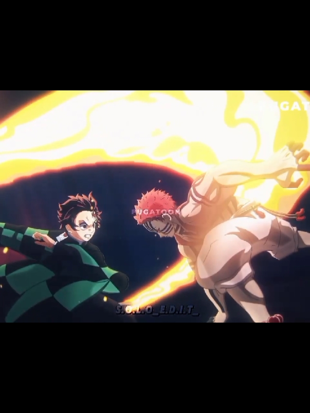 Tanjiro vs Akaza💀☠️#demonslayer #tanjirokamado #akaza #kimetsunoyaibaedit 