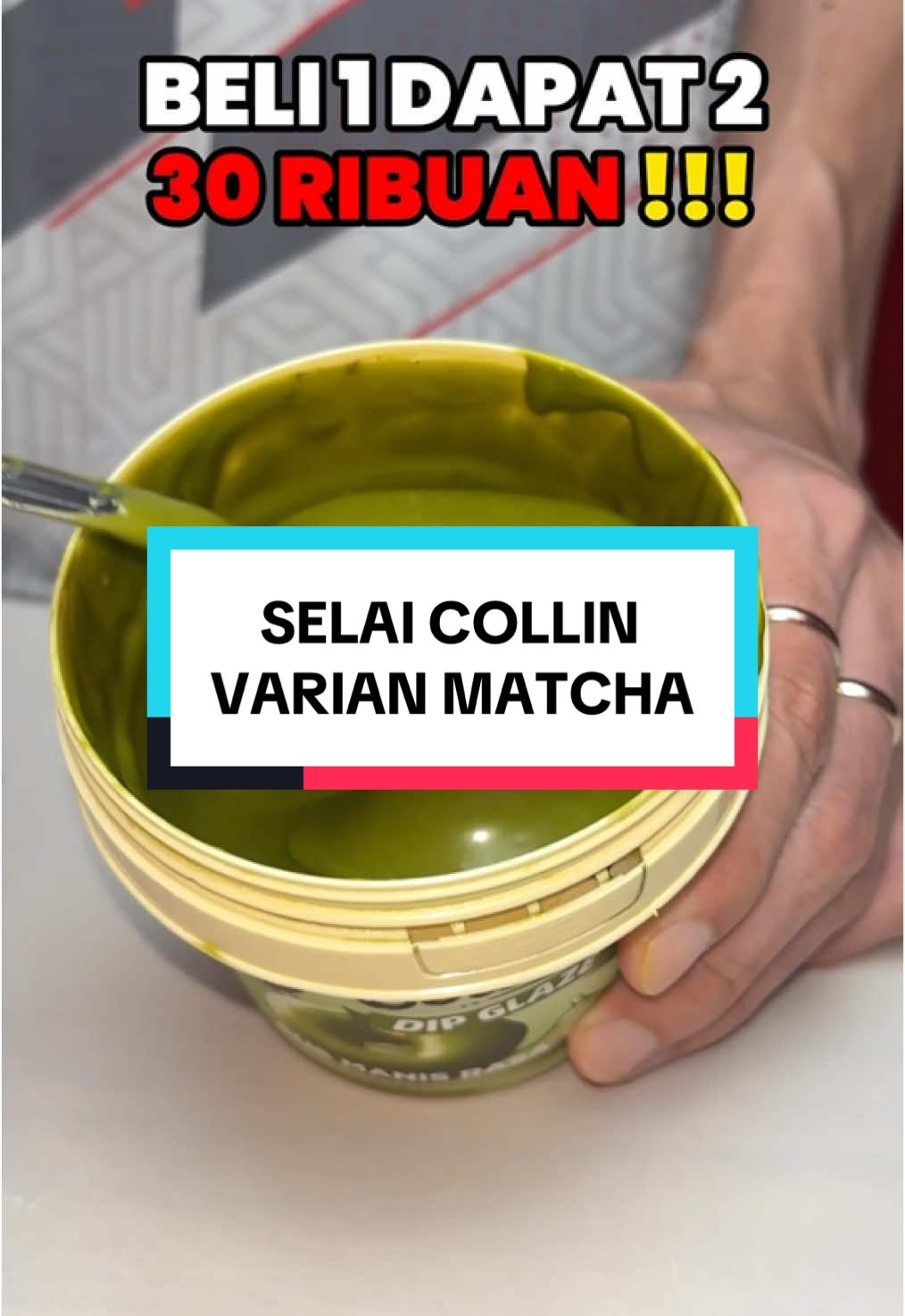 Penggemar matcha mana nih??? Ini ada selai collin rasa matcha, enak banget di paduin ama roti atau dengan snack lainya, Yuk di check out !!! #ngemilyuk #selaicollins #cod #gratisongkir #promo #1212 #hargagrosir 