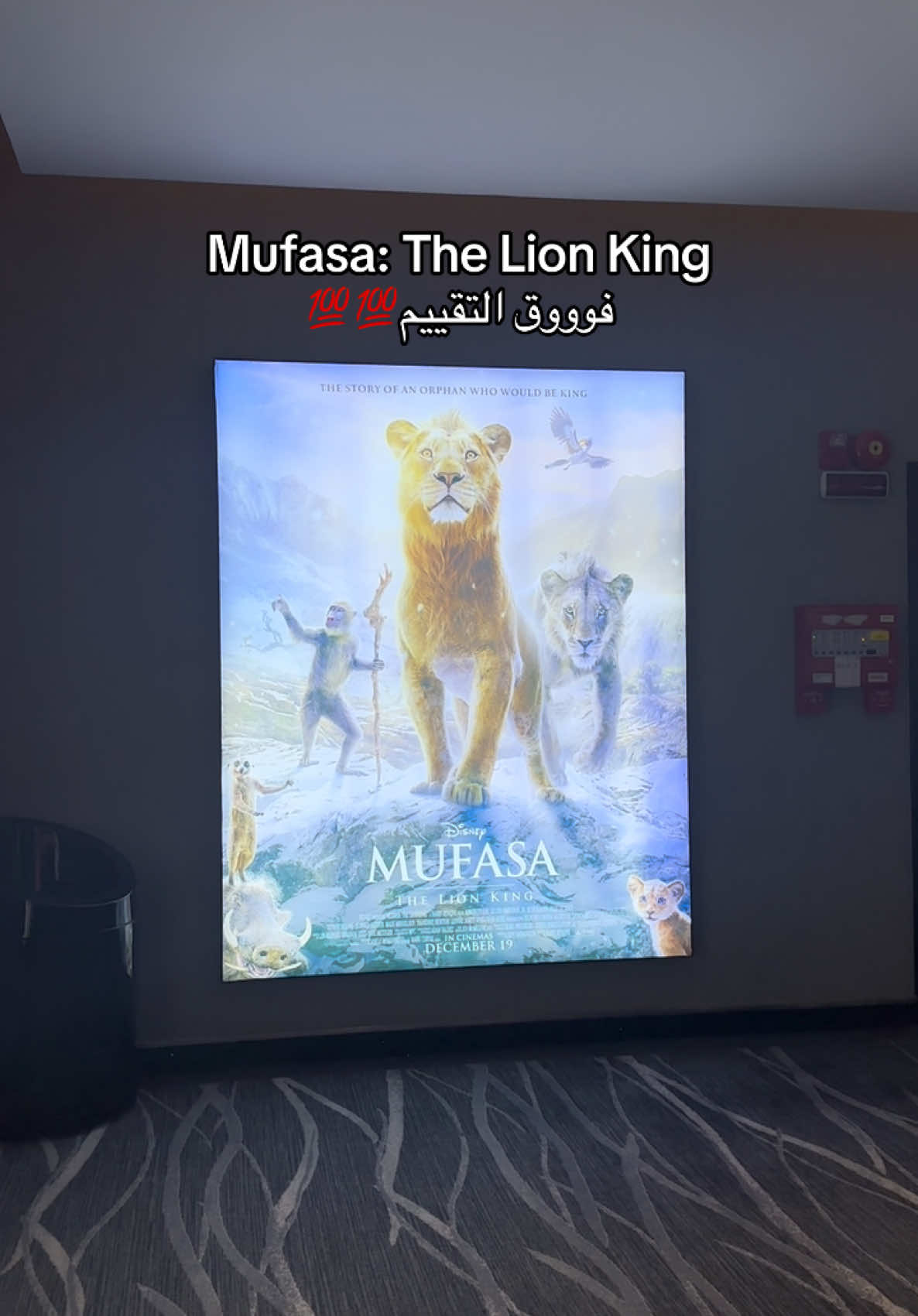 موفي طفولتي🥹 كميه مشاعر مو طبيعيه!🤎🤎 #fyp #foryou #fypシ #اكسبلور #foryoupage #فوريوبيج #movie #thelionking #mufasa #cinema #explore #fyppppppppppppppppppppppp #4u #viral #موفاسا 