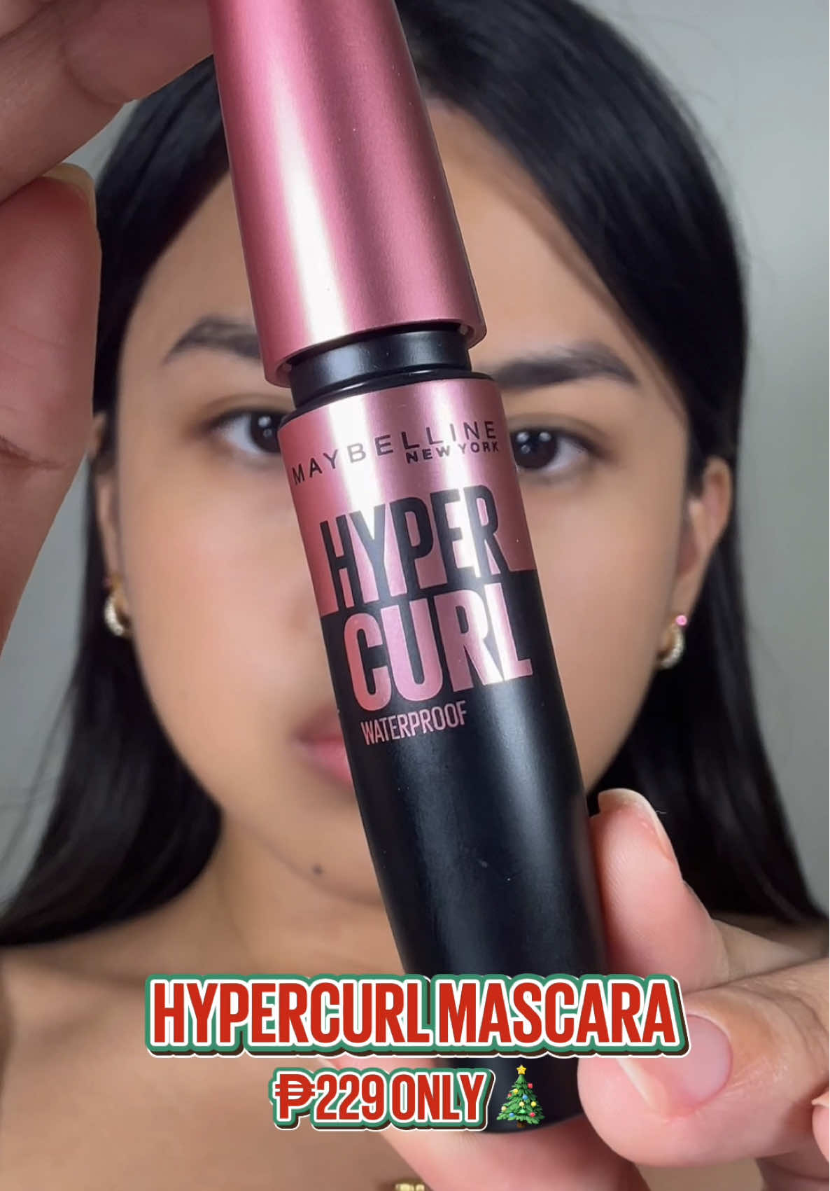 The Hypercurl Mascara is only at ₱229 this End of Month Payday Sale! ⭐️ From December 28-31! Add to cart now! 🛒 #MaybellinePH #MNYSocialCrew