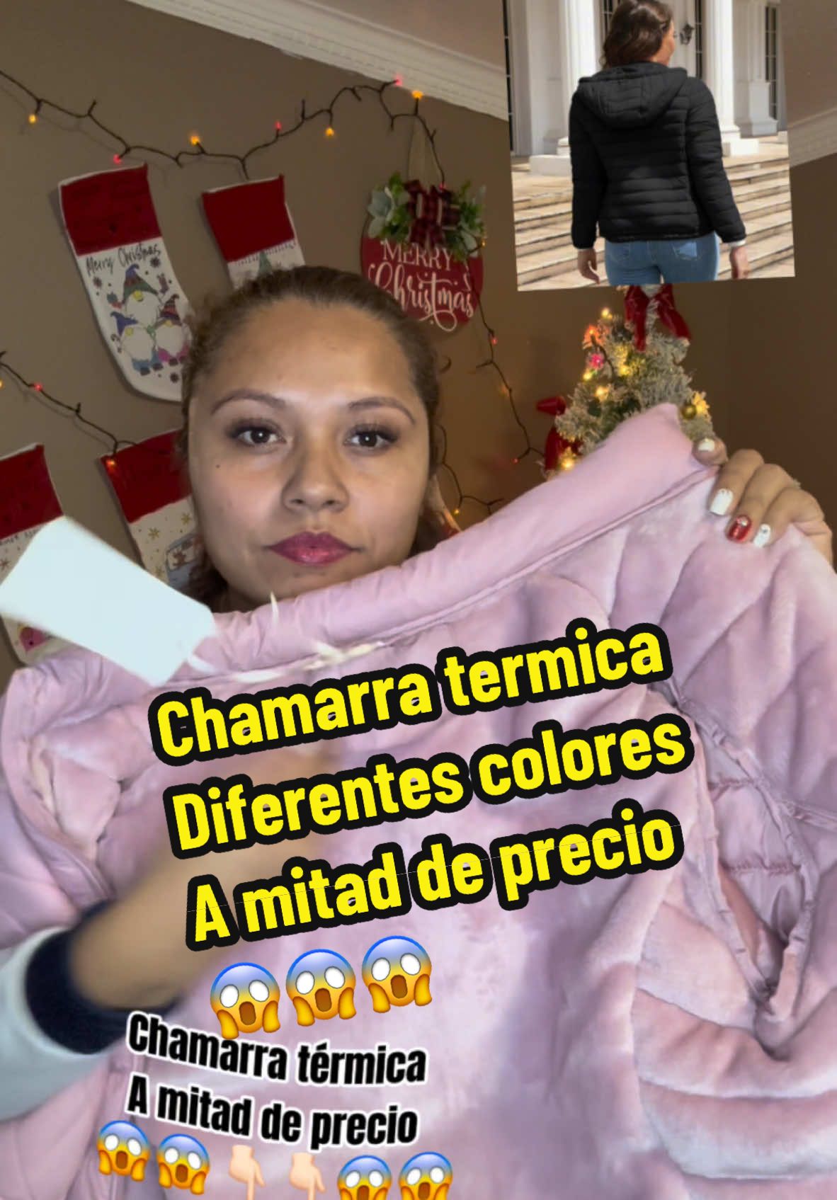 Chamarra termica para el frio súper calientita #chamarra #abrigo #frio #girls #holidayhaul #brisa😈💋 #merrychristmas #fashion #TikTokShop 