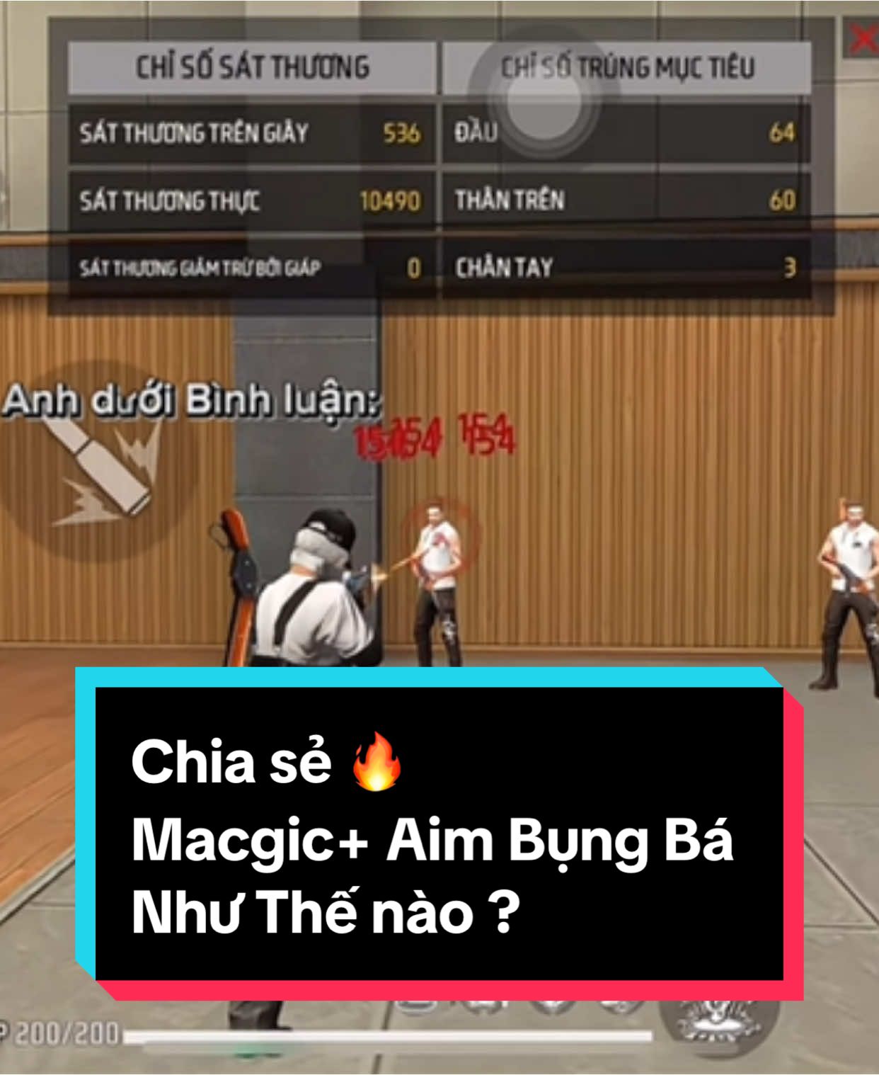 Chia sẻ Macgic + Aim bụng Bá Như Thế Nào ?🔥#GamingOnTikTok #nhasangtaofreefire #shear #reg #macro #config #legendary #dpi #pointer #xuhuong #xhtiktok #xuhuongtiktok #freefire #solo #1vs1 