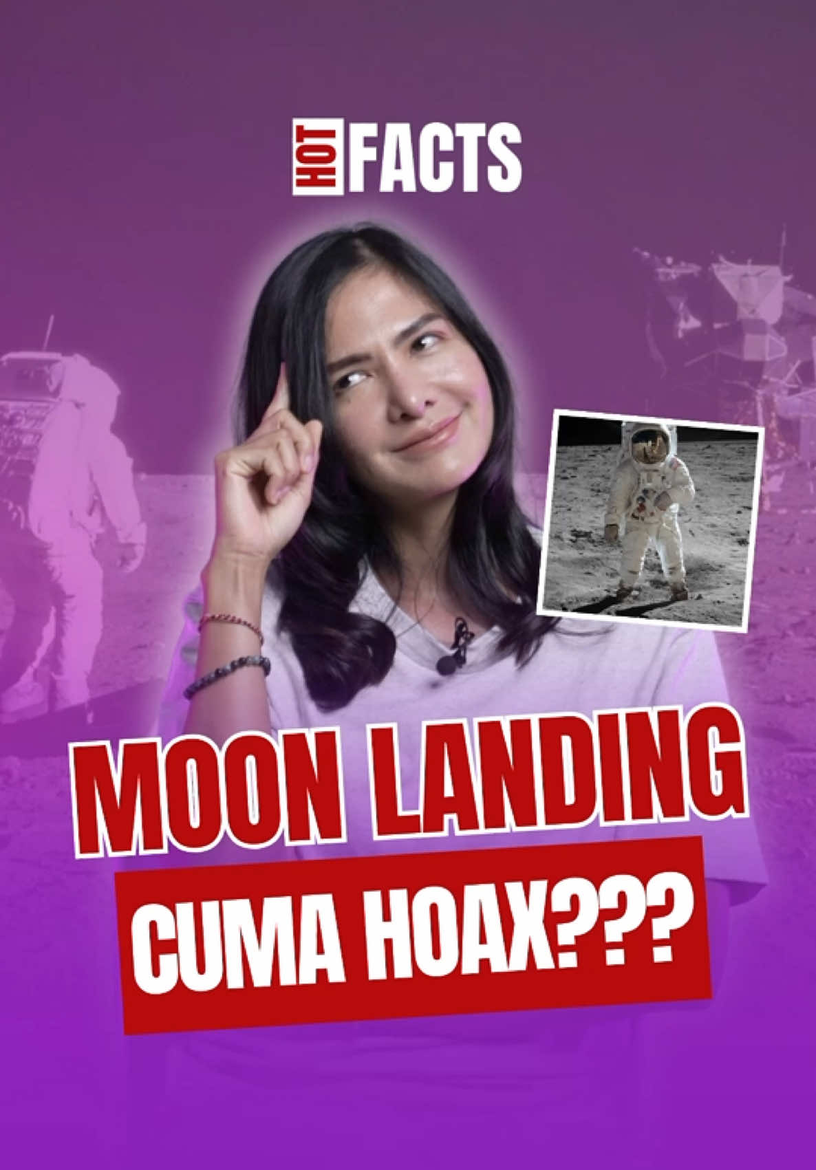 Mungkin hanya perasaan aku aja, menurut kamu gimana? 🫣😌 #hotfacts #hotfactsindonesia #hotfactsid #moon #landing #hoax #fyp #fypage #fypシ゚ #foryou #foryoupage #xybca #trending #reels 