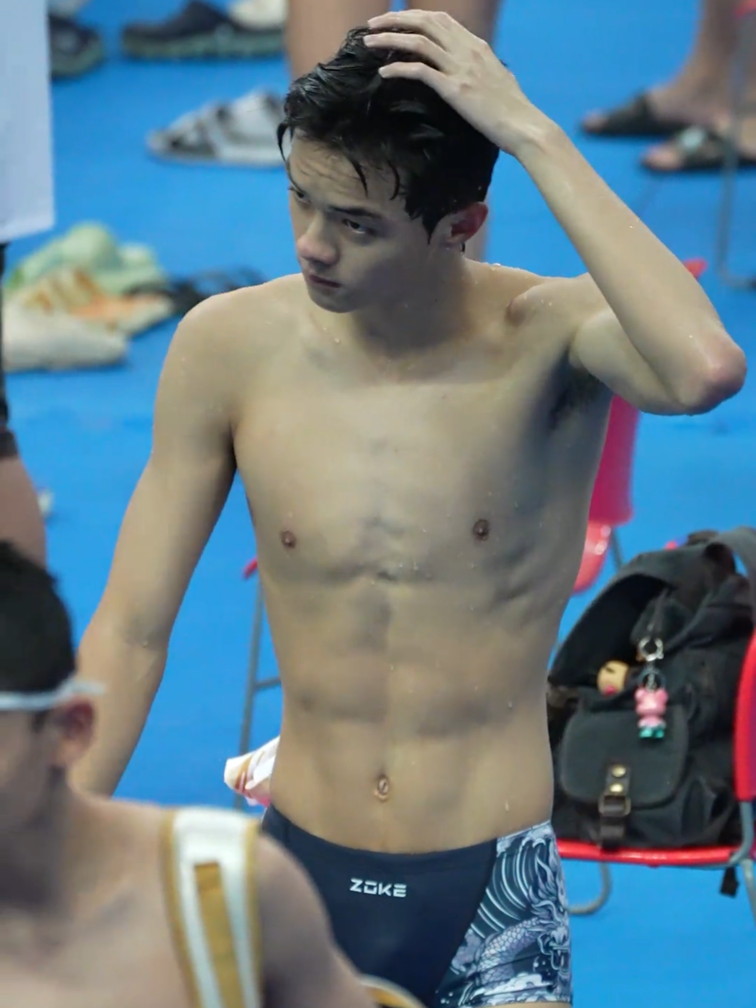 #boy #swimmer #chineseboy #ผู้ชายจีน #体育生集结营