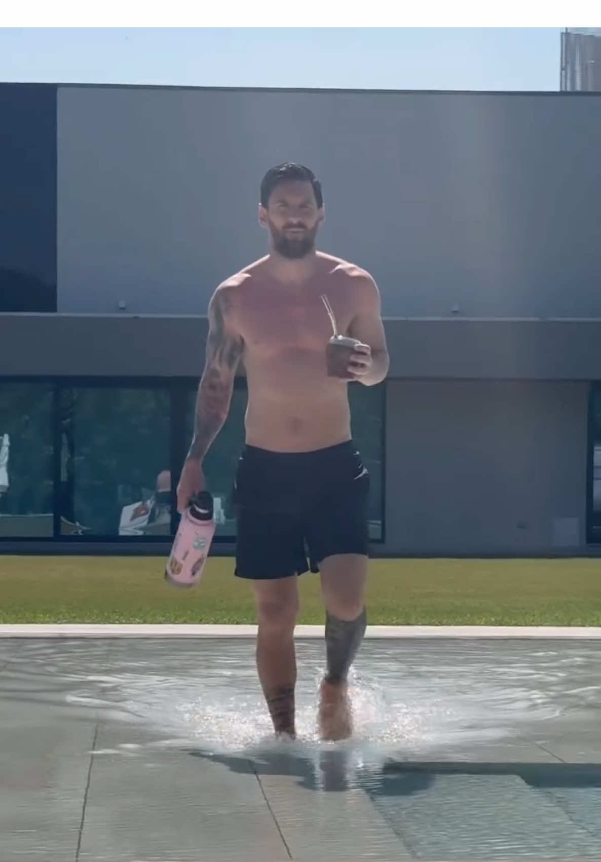Buen día, Leo 😍 🧉🇦🇷Antonela Roccuzzo y Messi se encuentran en Rosario para pasar las fiestas y la mujer del 10 compartió este video en su Instagram