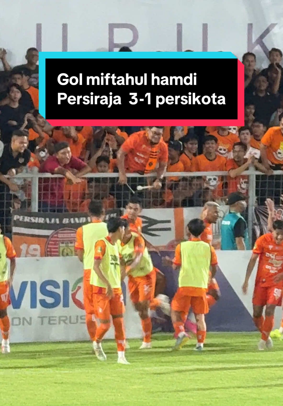 Gollll BerKelasss kali miftahul hamdi Skor sementara persiraja 3-1 persikota #persiraja #vs #persikota #gol #sidiqhp #bola