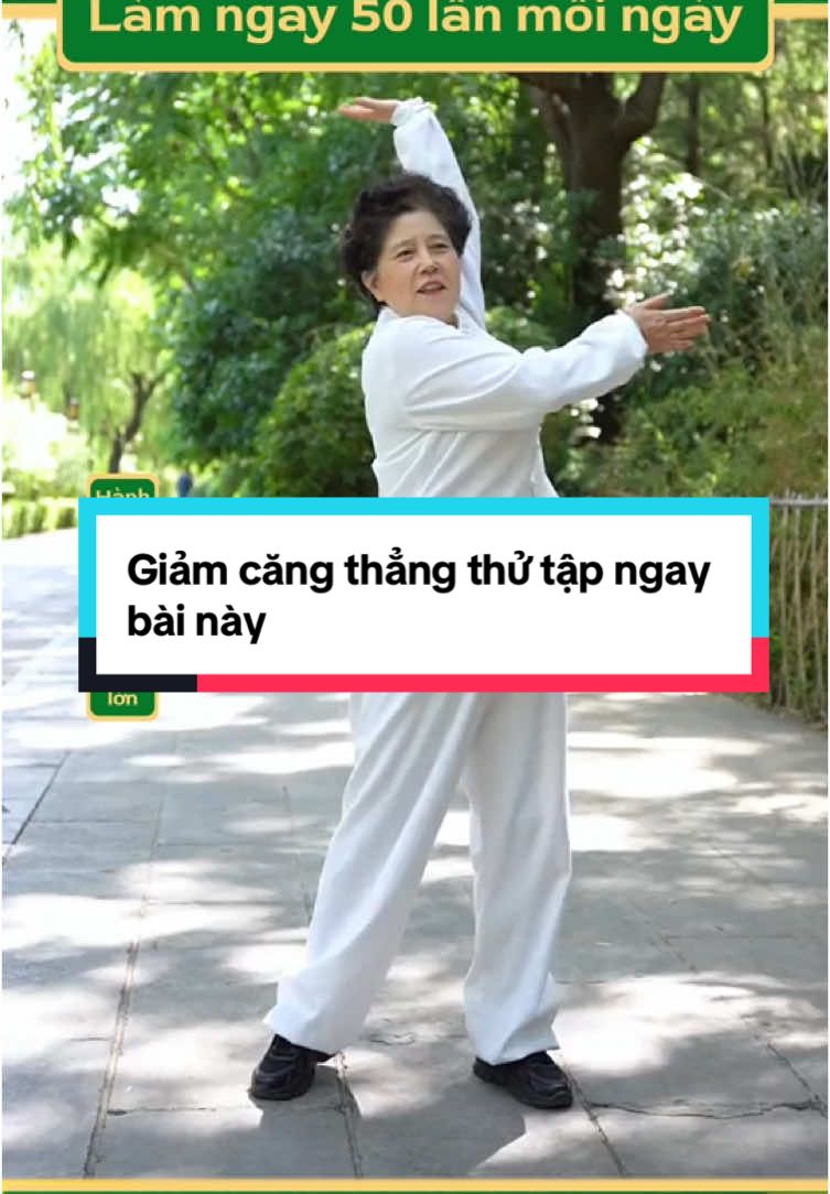 Giảm căng thẳng thử tập ngay bài này #tuechau #suckhoe247 #duongsinhdongy #suckhoe 