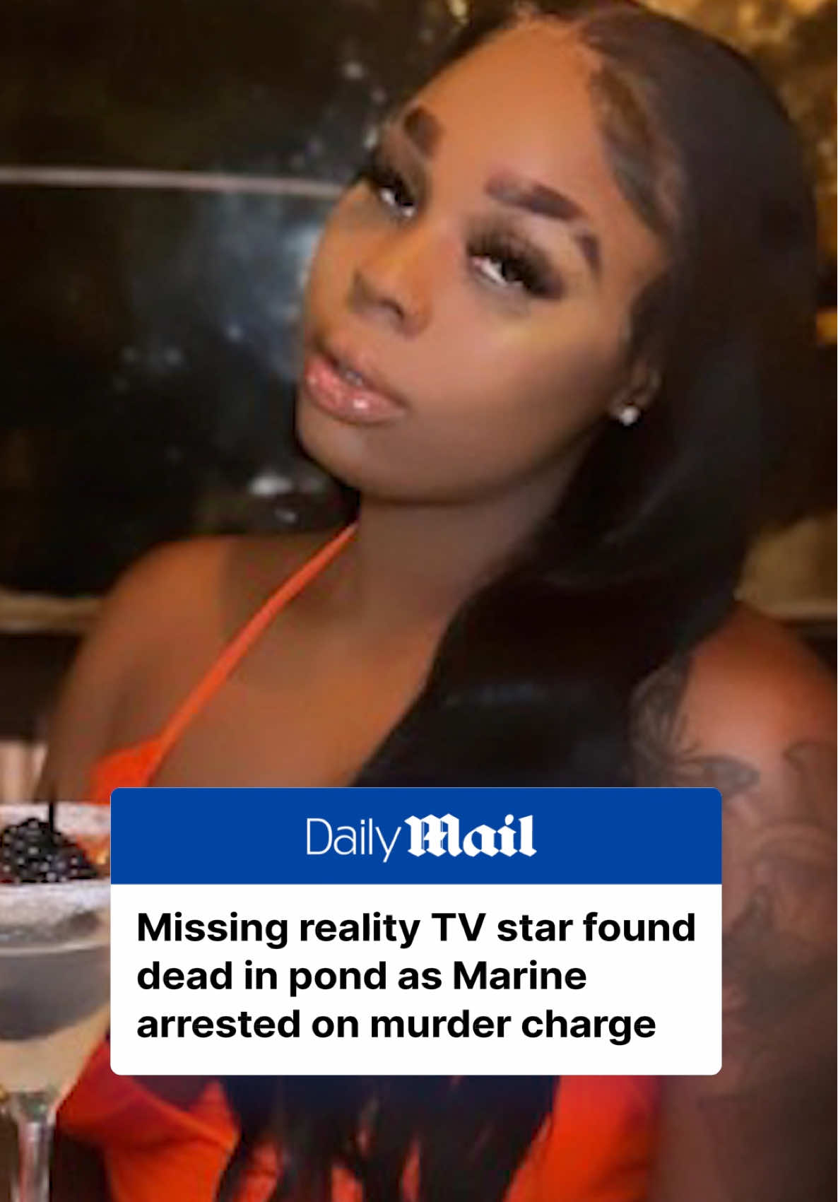 A 20-year-old Marine, Willie Richard Ellington, has been arrested and charged with first-degree murder in the death of 26-year-old reality TV star Tshey Bennett. Bennett, known for her appearance on Skrippa Bootcamp, was reported missing days before her body was found in a pond over 50 miles from her last known location in Mobile, Alabama. Ellington is alleged to have murdered Bennett, after the pair met up at the Sweet Dreams Inn in Pensacola. The Marine, stationed at NAS Pensacola in Florida, is currently held at Lee County Detention Facility in Opelika, Alabama. #news #alabama #florida #marine #crimetok 