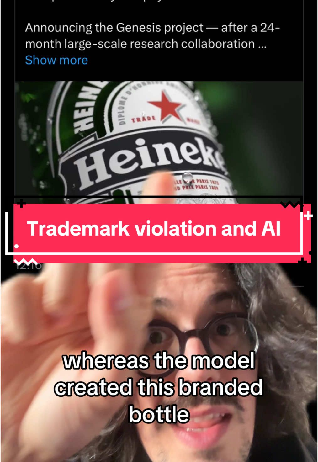 20 AI labs produce an AI brealthrough whether trademark violation in the first five seconds of the demo video a ##greenscreen##Ai##LearnOnTikTok##artificialintelligence##business##machinelearning##product##ux##entrepreneur