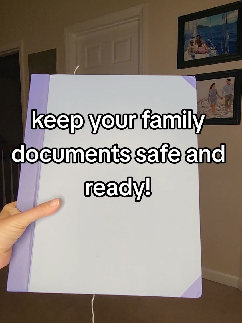 IMPORTANT DOCUMENT ORGANIZER  you can't predict lifes curveball, but you can control how ready you are to handle them #documentorganizer #importantdocuments #holidayhaul 