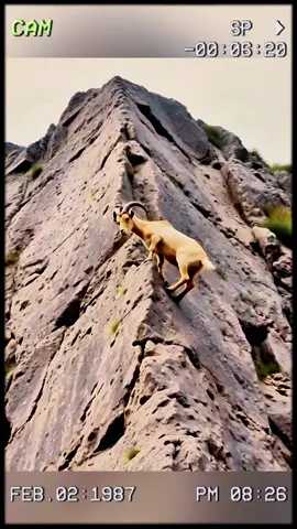 Snow leopard chased mountain goat and met a tragic end. #wildanimals #animals #foryou 