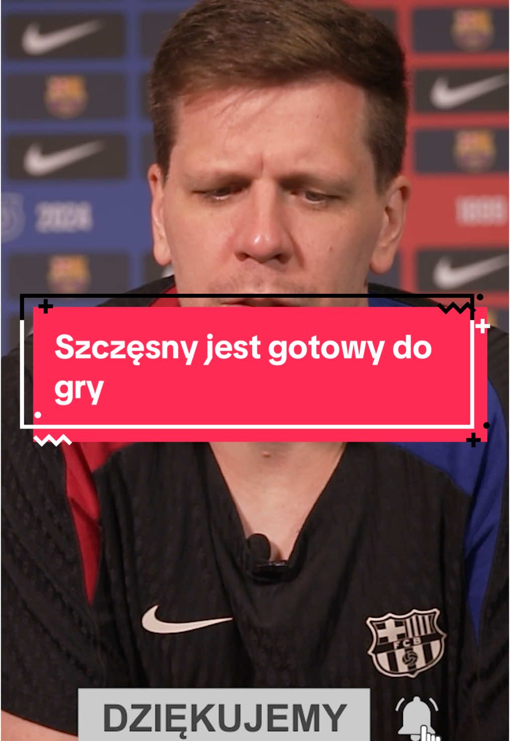 Wojciech Szczęsny jest gotowy do gry, ale ceni umiejętności swojego konkurenta do gry. #elevensportspl #barcelona #fcbarcelona #barca #inakipena #szczęsny #wojciechszczęsny 