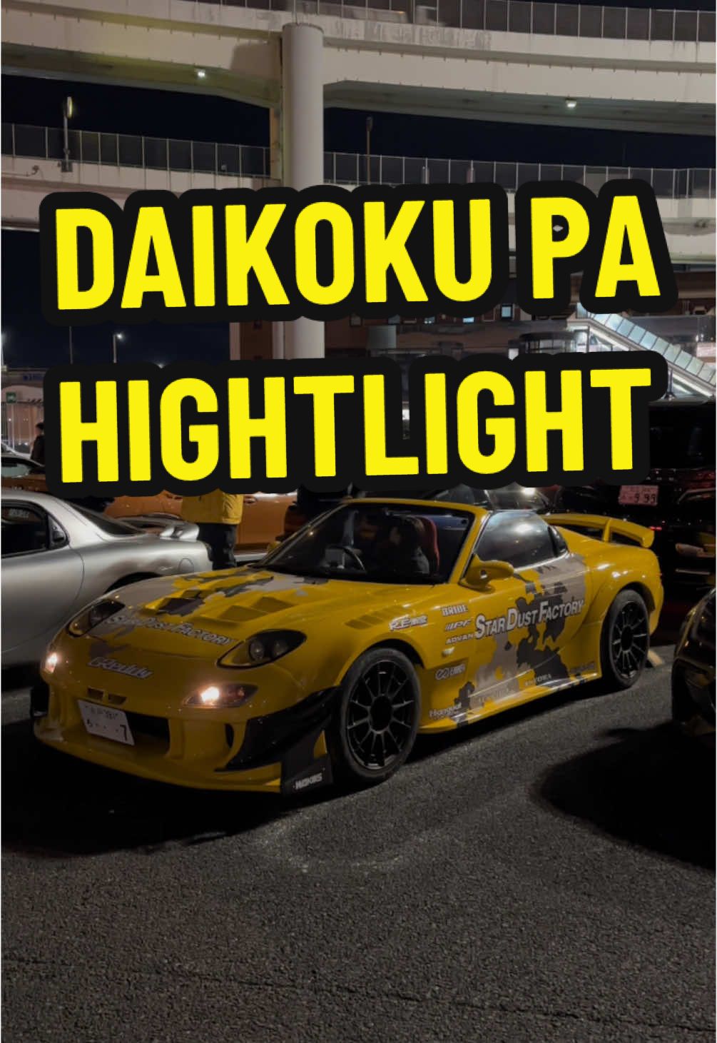 Hightlight of our Daikoku PA tour. DM us on Instagram to book your Daikoku tour on our GTR and many other JDM legends✅ #tokyoextremedrive #japantravel #japantrip #tokyo #jdmcarsoftiktok #daikokupa #jdmcarmeet 