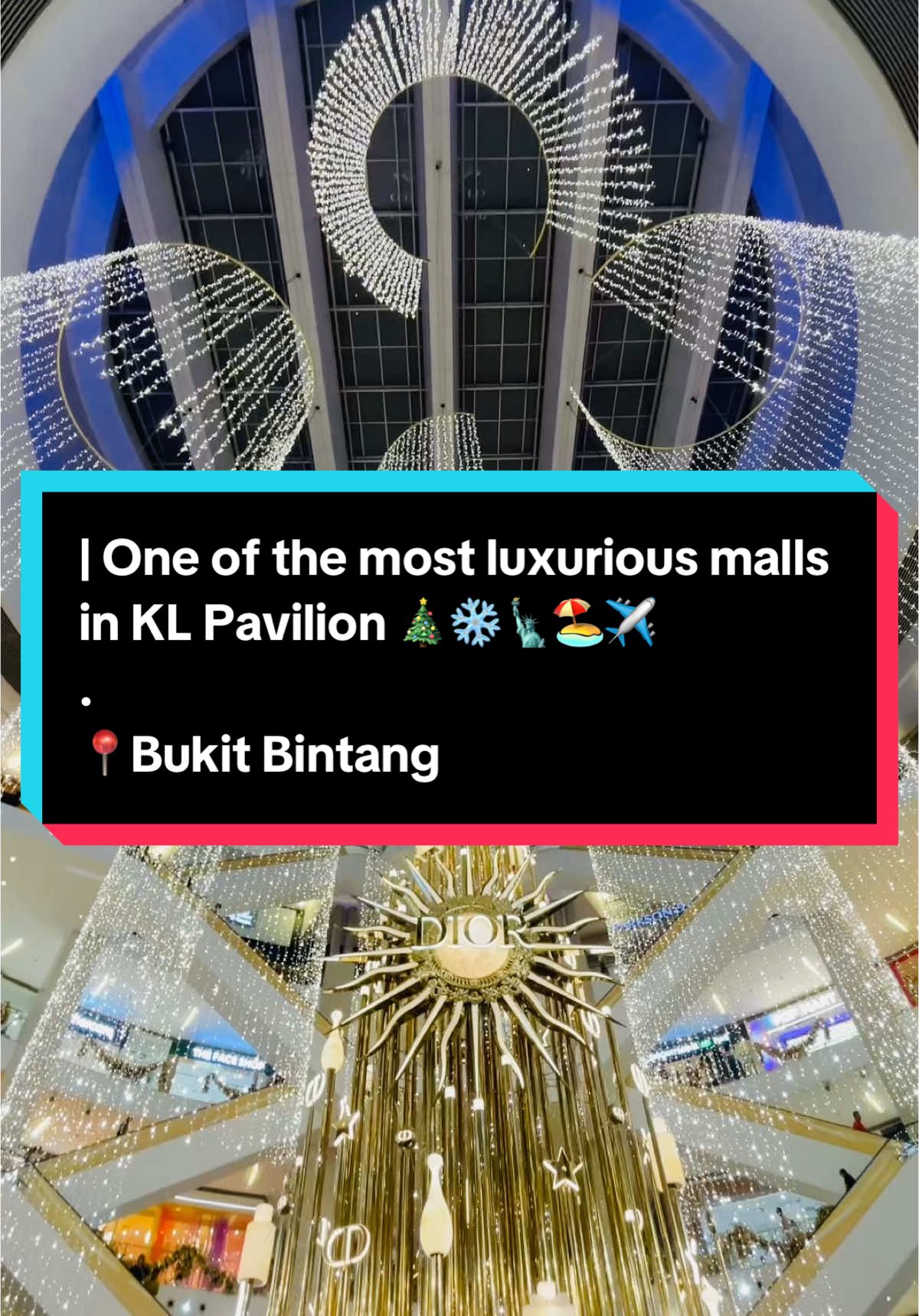 | One of the most luxurious malls in KL Pavilion 🎄❄️🗽🏖️✈️ . 📍Bukit Bintang  #bukitbintang #traveller_adnan #amazingview #kualalumpur #kltraveller #malaysia #KL #brahmanbaria #Pavilion #theexchangetrxshoppingmall #suriaklcc #bdtiktokofficial 