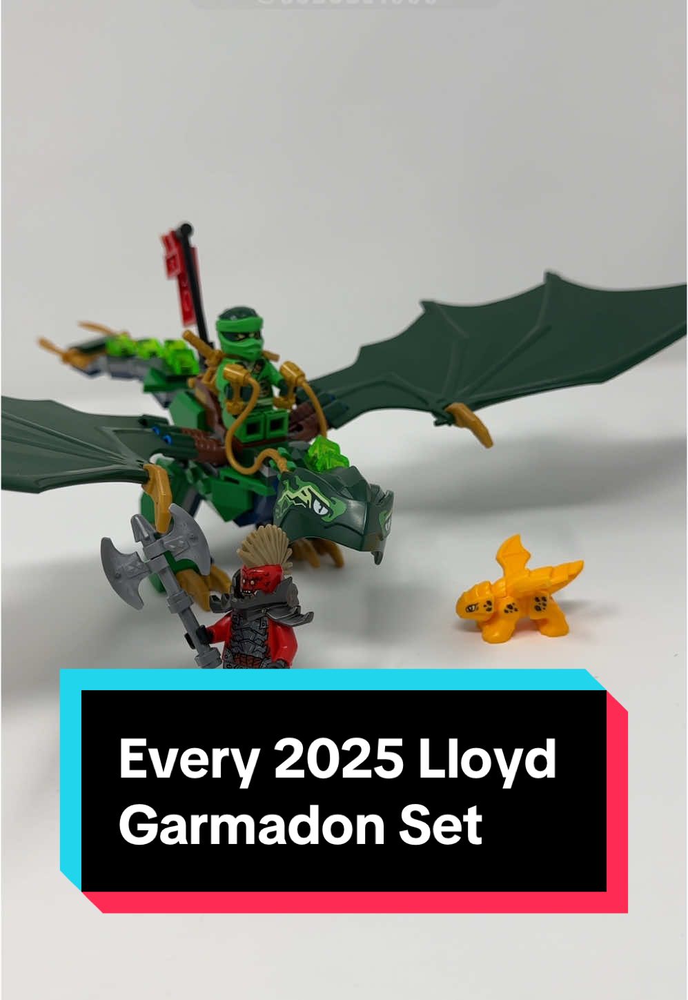 LEGO Ninjago Lloyd’s Green Forest Dragon & Lloyd’s Pull-Back Race Car  .  Special thanks to the LEGO Ambassador Network for sending me this set to review. All opinions are my own. #rlfm #gifted  . . #lego #scdude1999 #legocollection #legocollector #legotiktok #legotiktok #legoninjago #ninjago #ninjagodragonsrising 