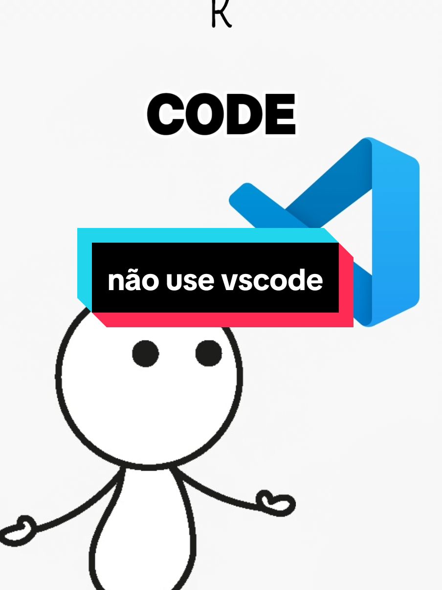 que IDE devo usar para programar #programacao #vscode #ferramenta 