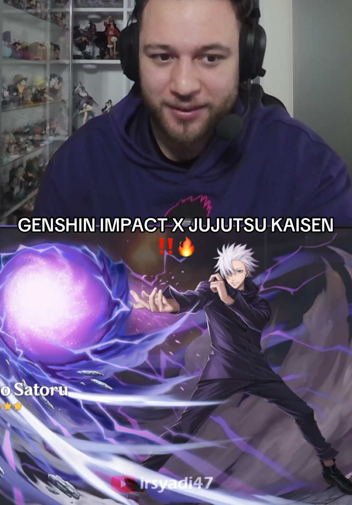 Cred : irsyadi47 on Yt ‼️ #jjk #jujutsukaisen #gojo #yuji #sukuna #GenshinImpact #gaming #anime #fyp 