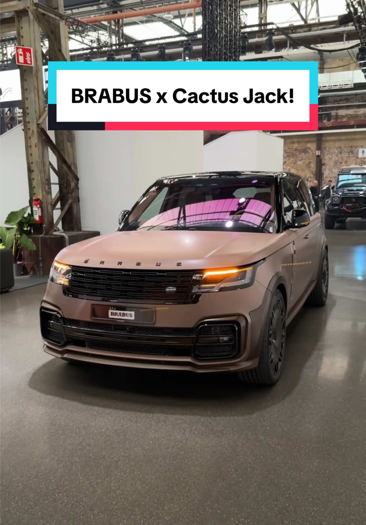 Brabus x Cactus Jack Range Rover! 😎 #brabus #brabus800 #rangerover 