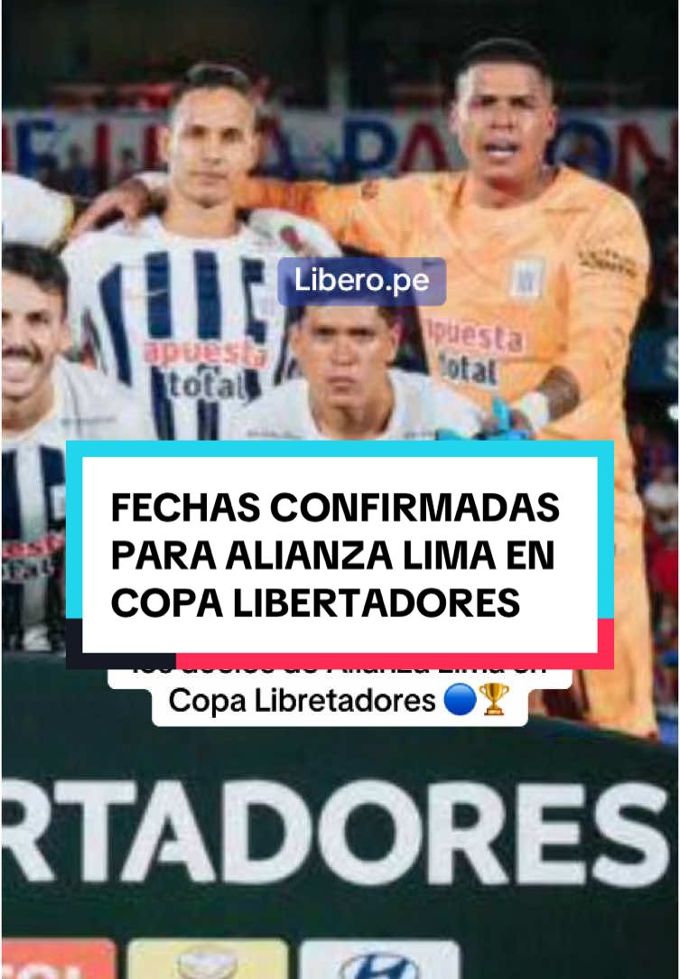 SOBRI, YA HAY FECHA PARA ALENTAR A ALIANZA LIMA 🔵EN COPA LIBERTADORES🏆 #alianzalima #alianza #futbolperuano #matute #copalibertadores #liga1 #ultimo #noticiasperu 