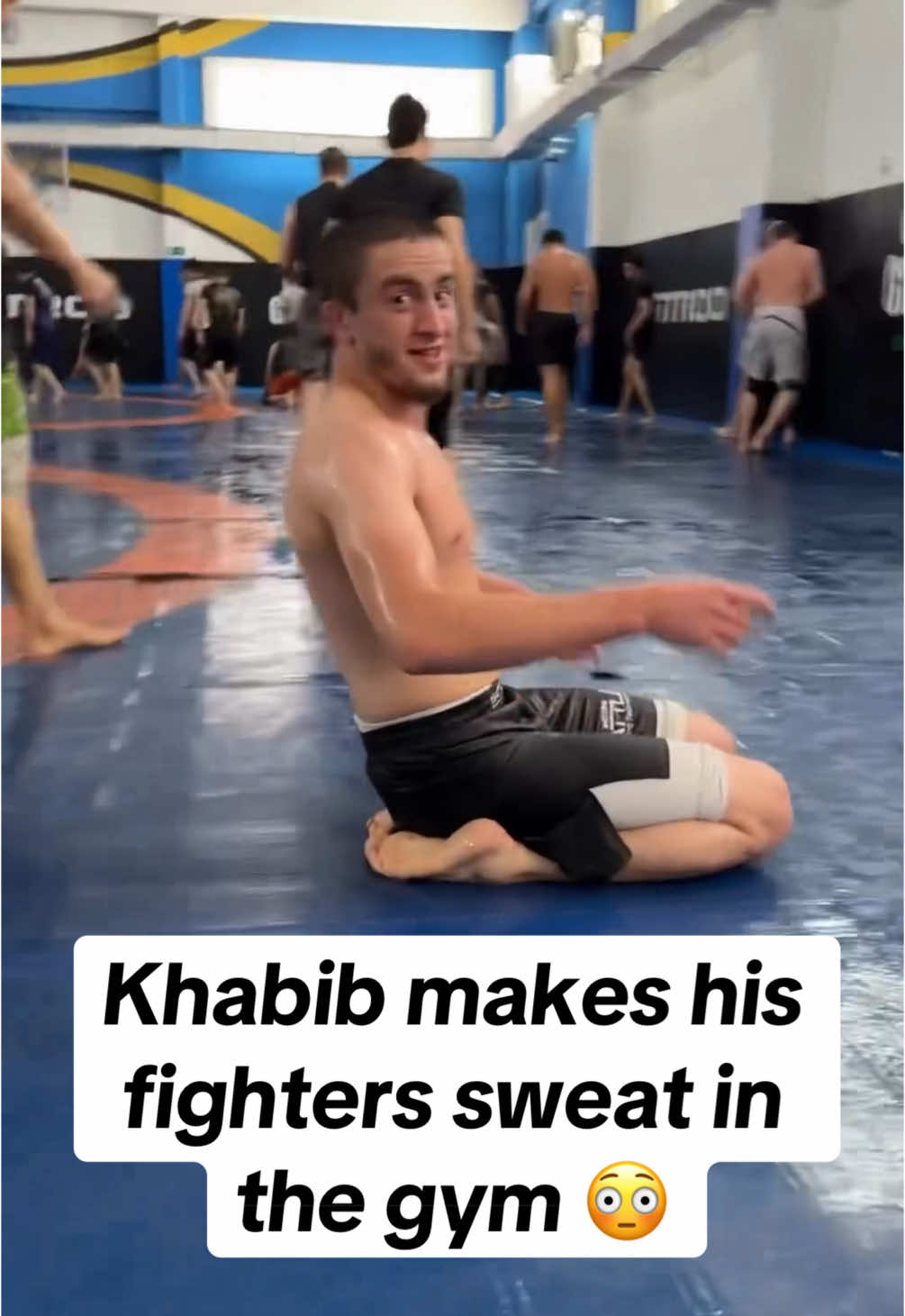 #Khabib #UFC #mma #ufc311 #gym #practice #islammakhachev (via nurmagomedov_mma_school/IG)