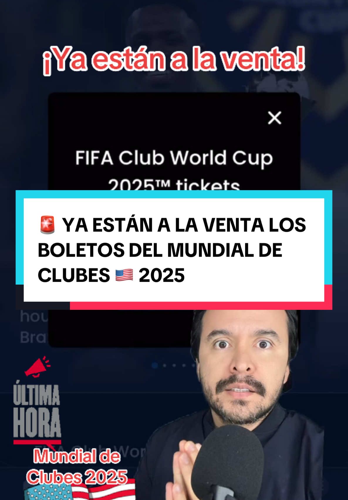 🚨 Ya están a la venta los boletos del Mundial de Clubes 🇺🇸 2025.