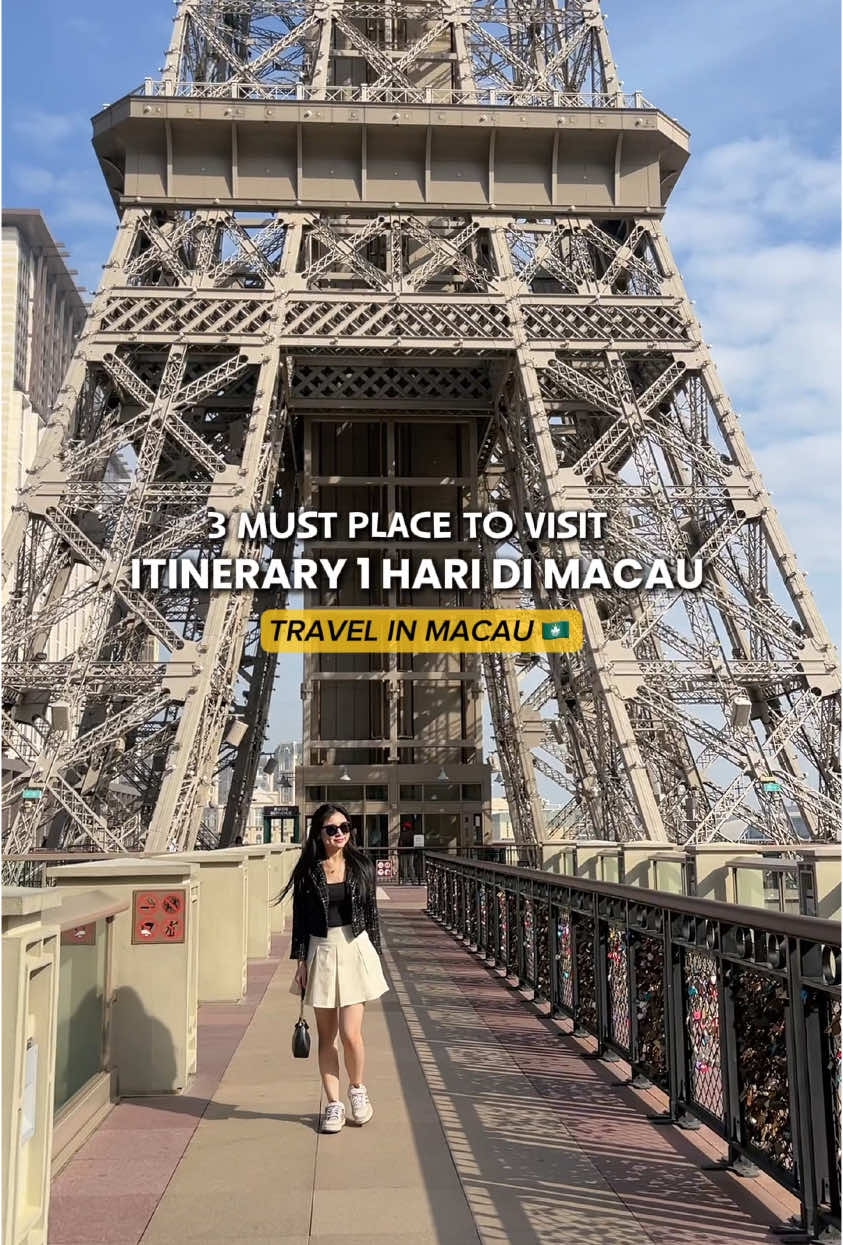 Kemana aja 1 hari di Macau 🇲🇴 #itinerary #travel #macau #macao #travelling #tipstraveling 