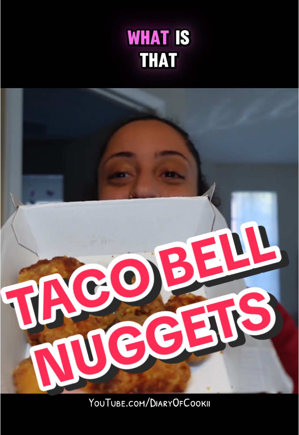 Taco Bells Nuggets are…. Interesting 😅 FULL VIDEO ON YOUTUBE: DiaryOfCookii #diaryofcookii #delicious #foodielife #vlogs #FoodTok #tacobell #nuggests #nugget #tacobellnewmenuitem 