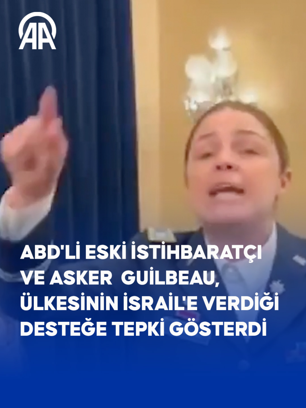 — İsrail (Gazze'de) çocukları diri diri yakıyor — Bu ülkeyi yok ediyorsunuz. Hepiniz utanmalısınız ABD'li eski istihbaratçı ve asker Josephine Guilbeau, ülkesinin İsrail'e verdiği koşulsuz desteğe Kongre'deki bir oturum sırasında tepki gösterdi  #anadoluajansi #anadolu