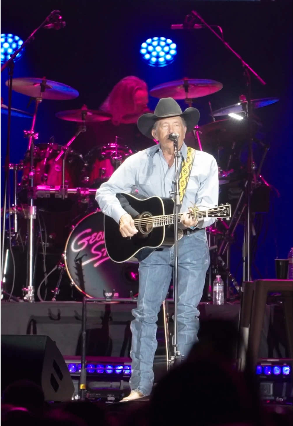 The final show of 2024 was the ultimate celebration to wrap up a great year of stadium shows. Always a good time when we go #StraitToVegas! Let us know your favorite memory of seeing George live this year. #CountryMusic #GeorgeStrait #LiveMusic 