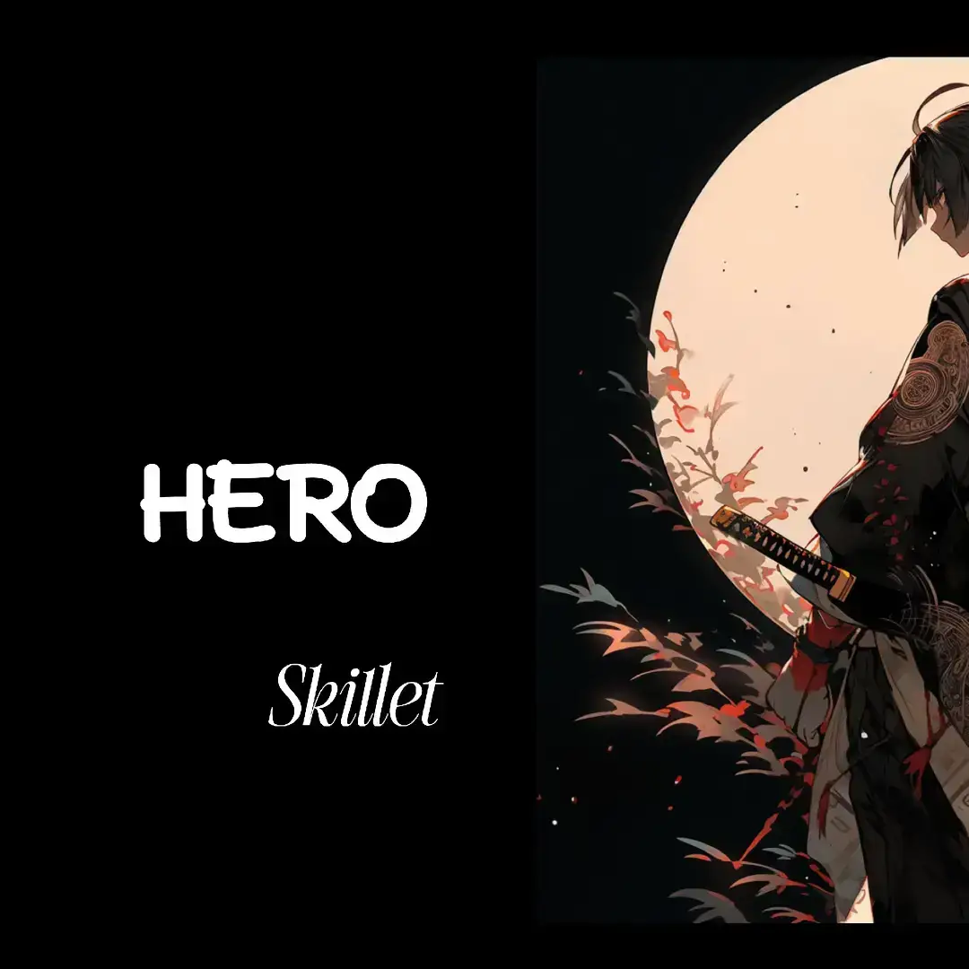 SKILLET : HERO (SLOWED+ REVERB) #fpyシ #fyp #song #skillet #vibes #song_vibes🎧💫👀 vibes