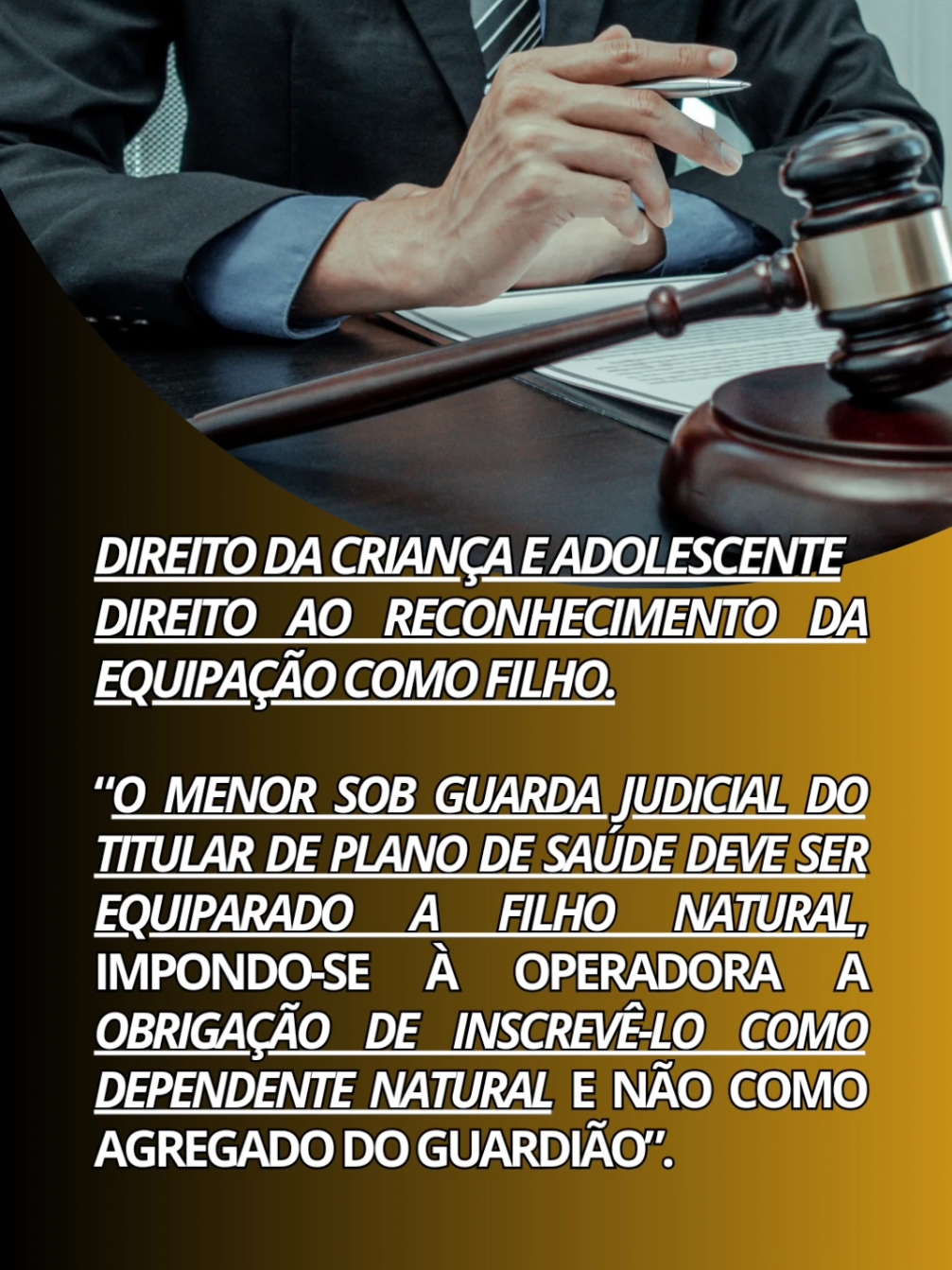 Filho adotado tem direito a ser conhecido como filho legítimo. #direito 